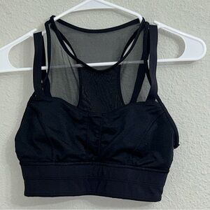 Lululemon Sun Setter Bra Black Womens Size 6